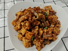 尖椒炒茄丁-乐乐餐厅(湘子庙街店)