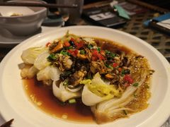 豉汁扇贝蒸娃娃菜-老广酒楼(樱花店)