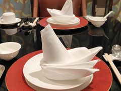 餐具摆设-ManHo万豪中餐厅(成都茂业JW万豪酒店)