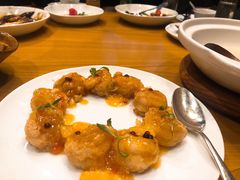 橙味蟹粉脆皮虾球-宁波柏悦酒店·钱湖渔港