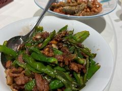 辣椒炒肉-喜湘宴·精致湖南菜(和平西桥店)