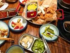 -明洞阿姨·韩式酱蟹烤肉·创意料理(三元桥店)