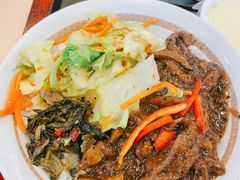 黑椒牛柳饭-永和大王(中关二店)