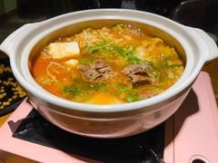 西红柿牛肉锅-晶吉·居酒屋·烧鸟·生鱼饭(中山区民主广场店)