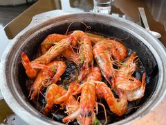雨花石灼基围虾-大连君悦酒店·星海湾壹号Dalian·Dalian(星海广场店)