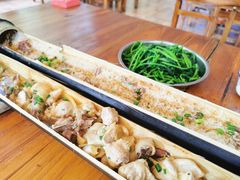 竹筒牛肉饭-香竹农庄•传统竹筒饭(十年店)