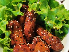 黑白芝麻鸡翅-Lets burger非常汉堡·环球风味(蓝色港湾店)