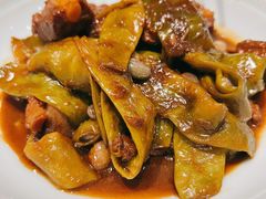 排骨炖油豆角-一轩饺子馆(丽都店)