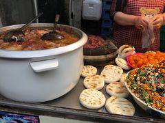 -清真马乐贝腊牛肉蛋黄菜夹馍(马蓉洒金桥店)