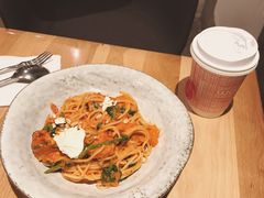 南瓜菠菜意面-Wagas沃歌斯(大学路店)