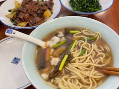 招牌虾爆膳面-奎元馆.百年奎元.非遗传承(西湖边的解放路店)
