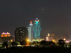 夜游风光-澳门环岛游湾仔码头