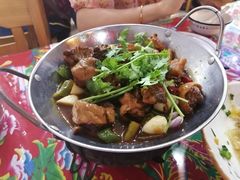 干锅鸡块-东北菜铁锅炖(义乌街店)