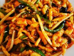 鱼香鸡丝一荤一素-金家老三饭庄(常营店)