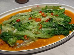蚝油罗马生菜-华竹饭店(中央大街店)