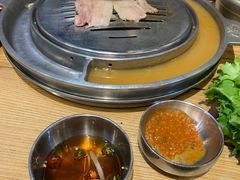 刀鞘五花肉-姜虎东白丁烤肉(虹桥天地店)