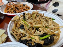 传统木须肉-老牌坊•鲁菜名店•地道济南菜(大观园商埠店)