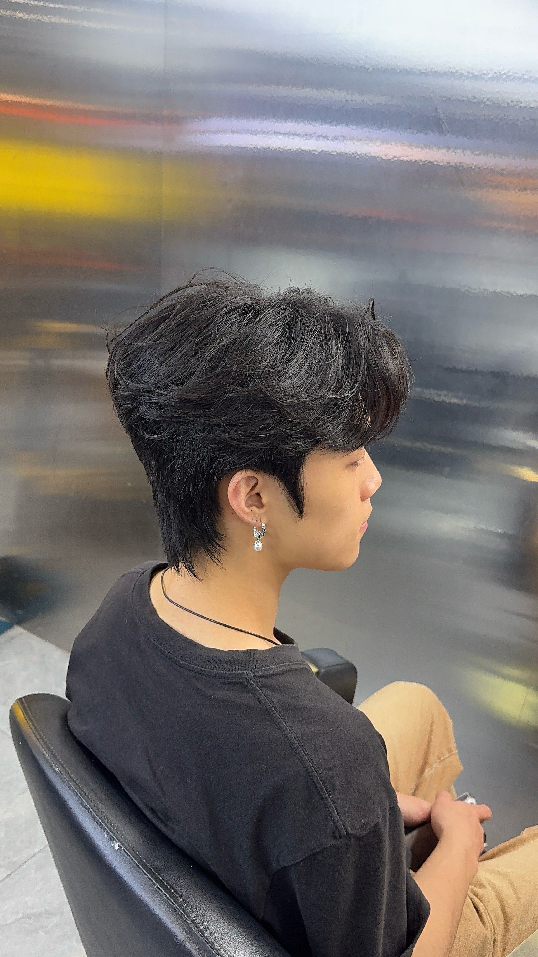 偏长款的微分
商家推荐发型
自然又有纹理感#少年感发型 #男生