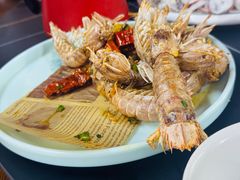 椒盐皮皮虾-坛南湾阿强农家乐.海鲜大排档老字号(福州地标美食店)