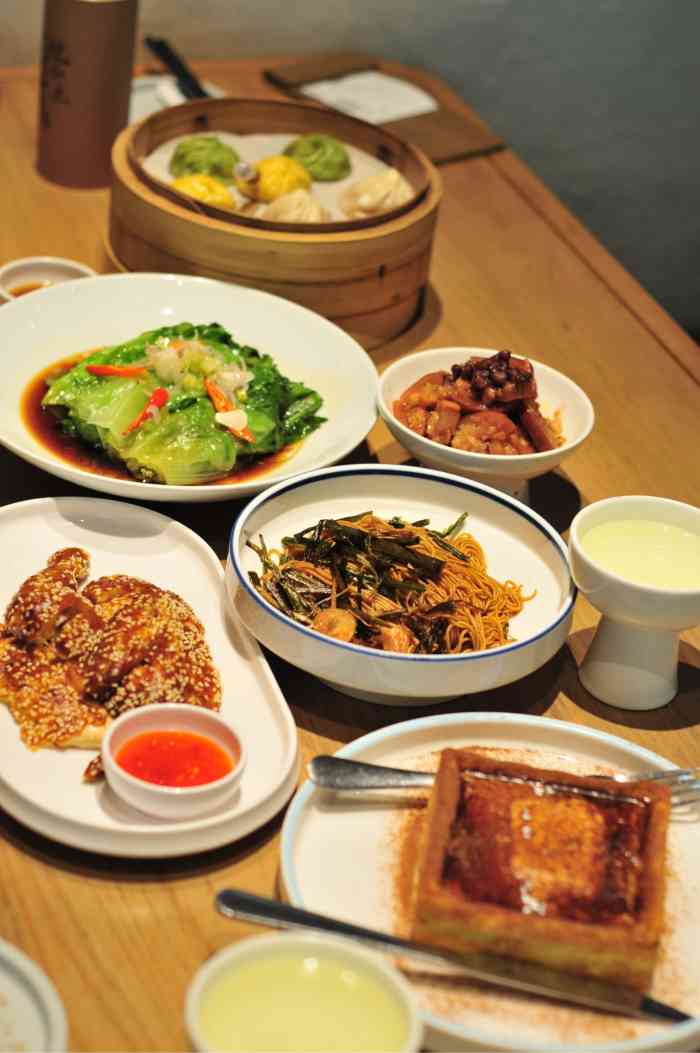 杭小点·点心葱油面(柏威年店[薄荷]环境 环境是一个超美的店,有