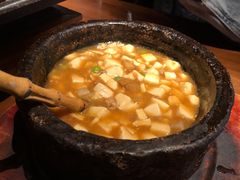 石锅鸡汤豆腐-绿茶餐厅(光谷世界城步行街店)