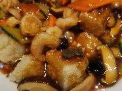 渔村三鲜焖子-小船渔村·大连菜(新华街店)
