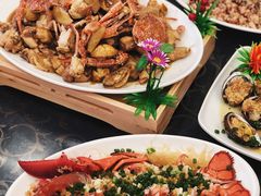 蒜蓉蒸大龙虾-七鲜渔港美食餐厅(巽寮湾海景店)