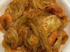 鲜虾炒白菜-胶东海鲜大排档(北太平庄店)