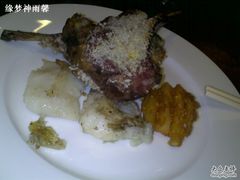 羊排，银鳕鱼-上海金陵紫金山大酒店·汇海餐厅