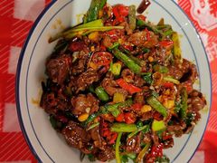 爆炒雪花吊龙牛肉-荆九爷桥头三嫩(南山田厦店)
