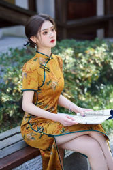 -禾米旗袍妈妈装礼服定制(嘉业国贸店)