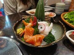 刺身三种拼盘-万福炭火烤肉日本料理(新街口店)