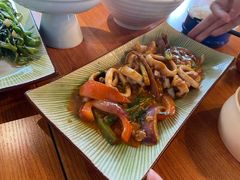 咸蛋黄炒鱿鱼-我的甜·泰国餐厅