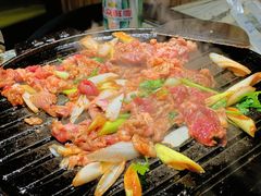 -燚店·铁板鱼蛙·烤肉·烤串(北新桥店)