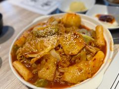 辣白菜炒年糕-郑阿姨的家·이모네·韩料&烤肉(武川路店)