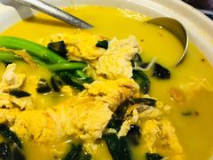 土鸡蛋煮菜心-楚禾宴·家宴(光谷大道店)