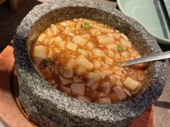石锅鸡汤豆腐-绿茶餐厅(崇文门新世界店)