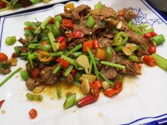 小炒黄牛肉-珍巷福地四合院菜馆(复兴门店)