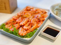 白灼基围虾-小渔船渔家传统菜(鲅鱼圈店)