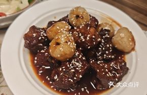 Lychee Braised Pork Ribs