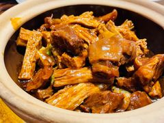 支竹炖牛筋腩煲-老广酒楼(樱花店)