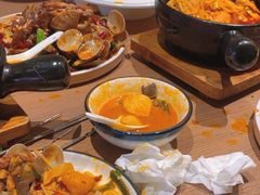 -街角等你.大连海鲜烧烤.经典铁板海鲜串(西安路店)