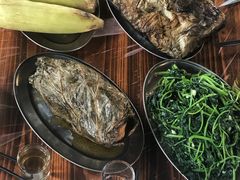 泥烩红薯-御霞苑泥烩鸡休闲农庄