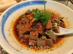 辣子蒜羊血-大厨小馆(华阳城店)