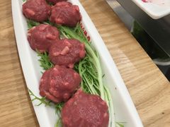 手捶牛肉（筋）丸-为什么牛潮汕牛肉火锅(万胜广场店)