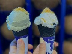 原味椰子灰冰淇淋-蔻蔻椰·鲜萃椰子水(欢乐港湾店)