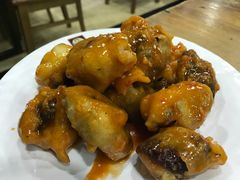 炸米肠-喇喇排骨火锅·传统韩式脊骨汤(望京西园总店)