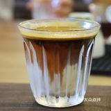梅林新晋咖啡店 拾豆者：黑白配 浓缩牛奶配