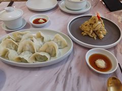 黄瓜鸡蛋虾仁水饺-喜鼎海胆水饺(平安金融中心店)
