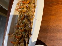 铁板蒜香大虾-意满花千醉(金茂览秀城店)